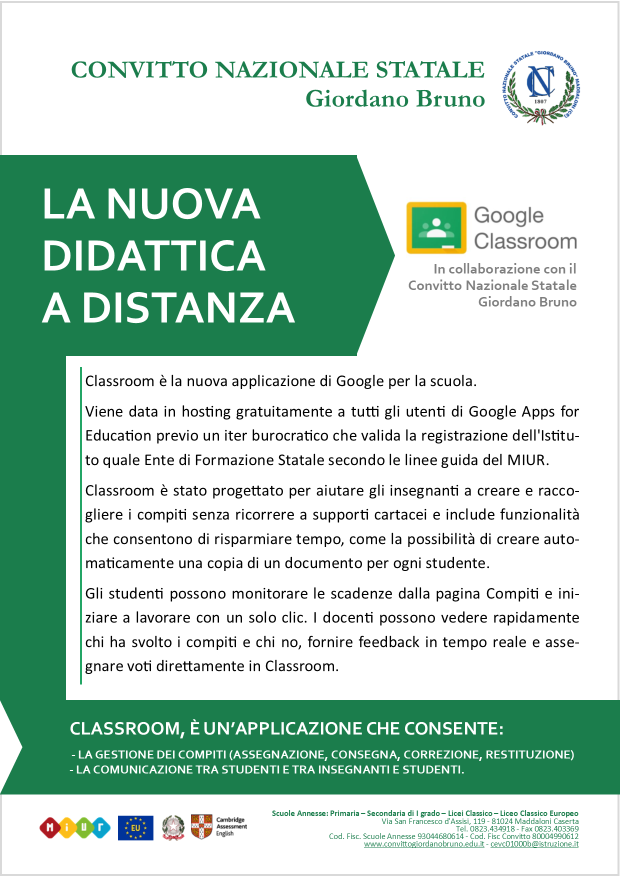 informativa prodotto google